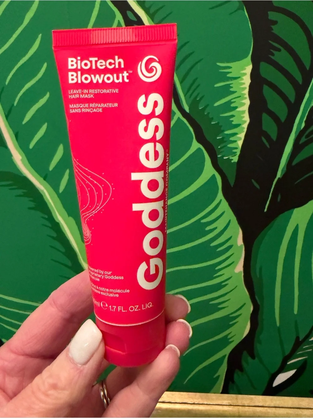 NWT Goddess BioTech Blowout Leave-In Hair Mask 1.7 oz